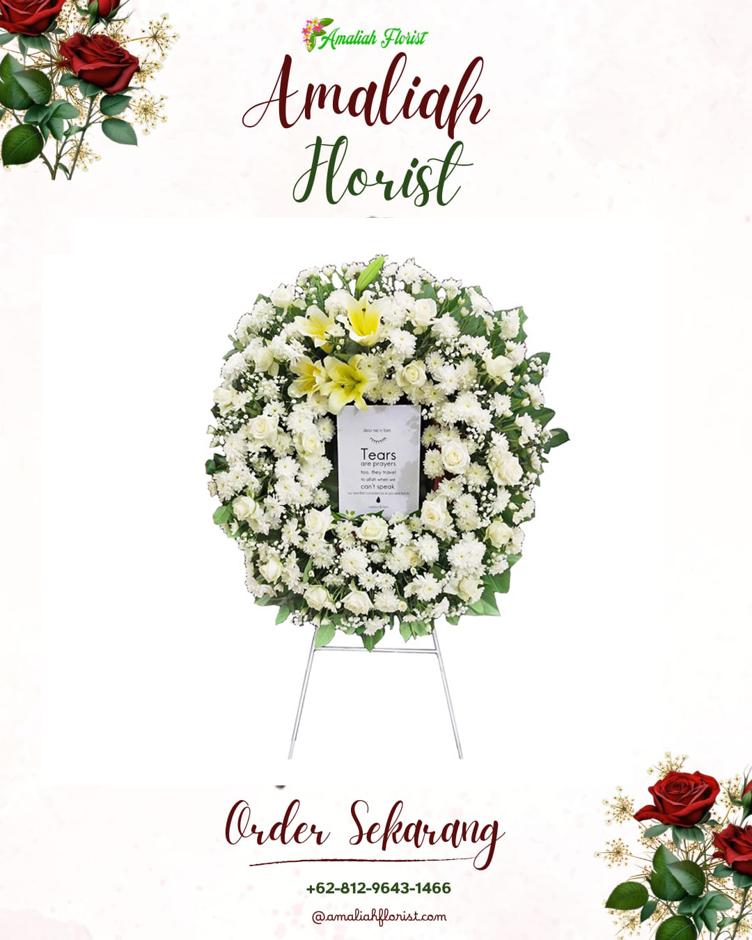 Krans Bunga Duka Rumbai Pesisir